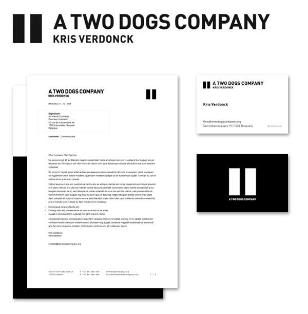 A Two Dogs Company <em>image de marque</em>