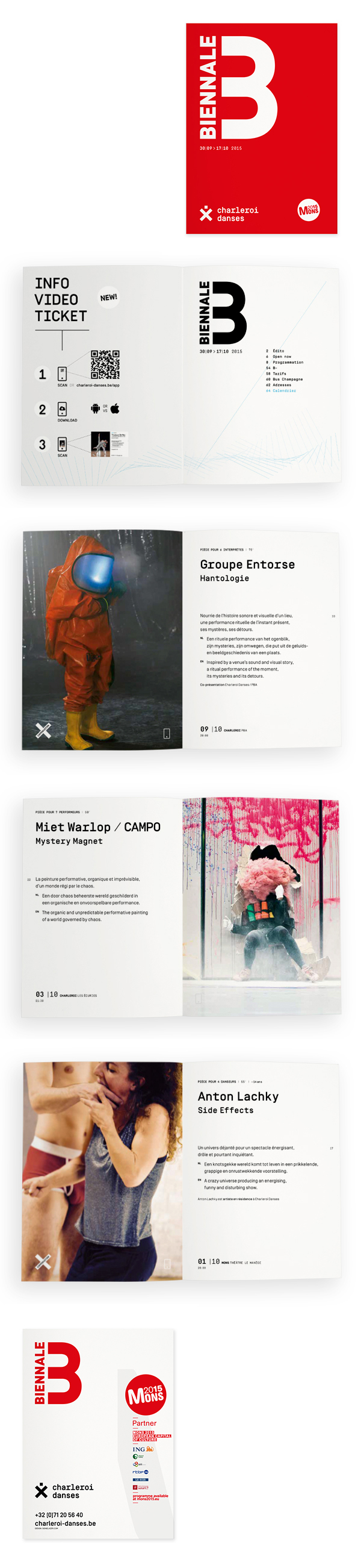 Charleroi Danses <em> — Brochure Biennale 2015 </em>