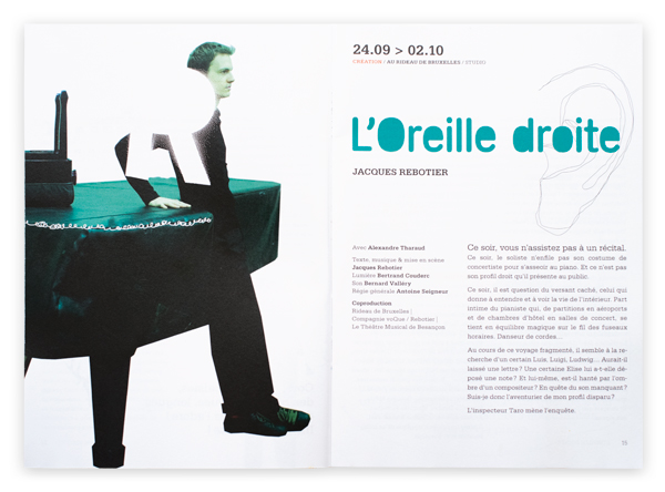 Rideau de Bruxelles <em> Brochure 2009-2010 </em>