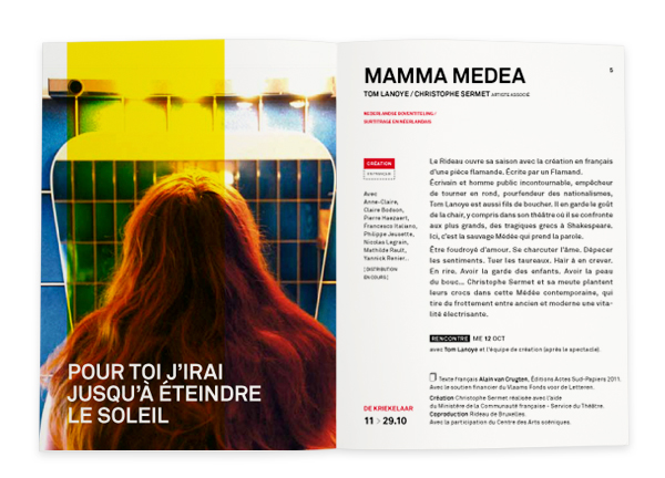 Rideau de Bruxelles <em> Brochure 2011-2012 </em>