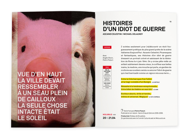Rideau de Bruxelles <em> Brochure 2011-2012 </em>