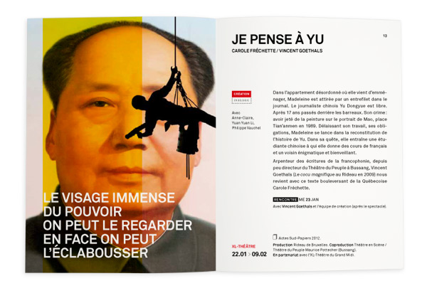 Rideau de Bruxelles <em> Brochure 2012-2013 </em>