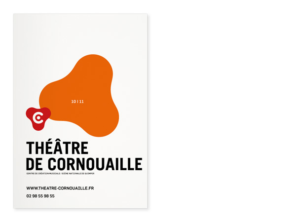 Théâtre de Cornouaille<em>brochure 2010-2011</em>