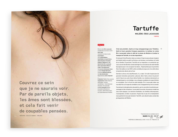 Théatre de Cornouaille<em> – Brochure saison 2011-2012</em>