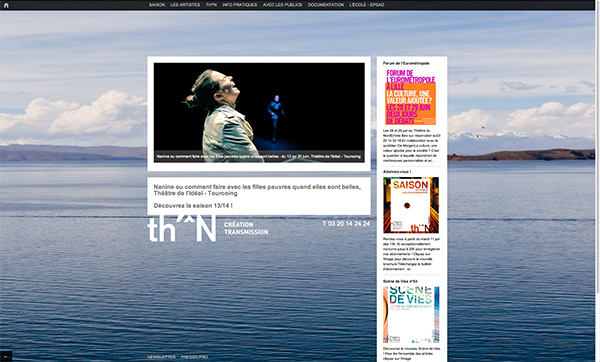 Théâtre du Nord <em> – website </em>