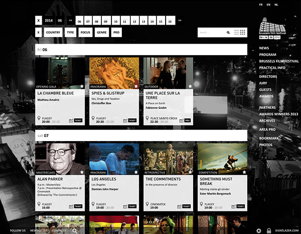 Brussels Film Festival <em> — website </em>