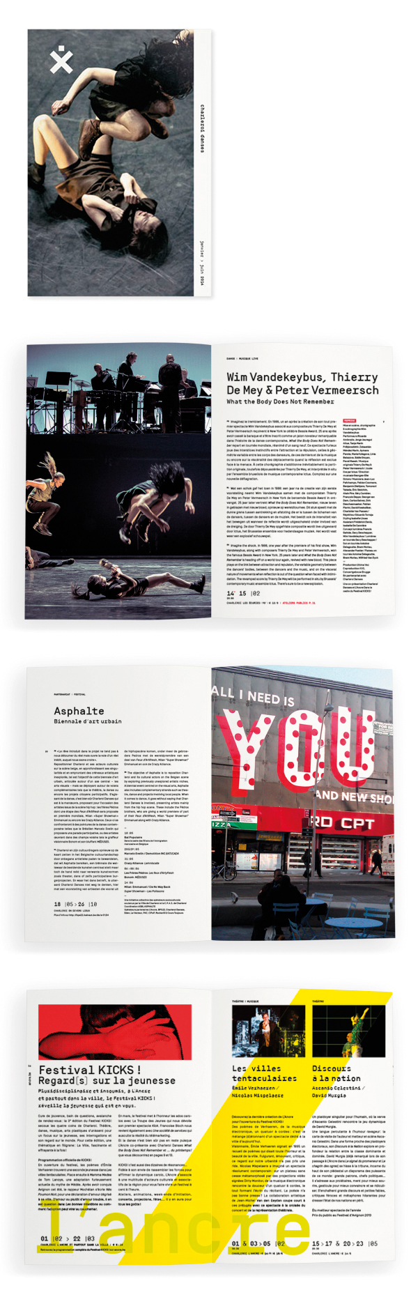 Charleroi Danses <em> – brochure 2014 – 2015 </em>