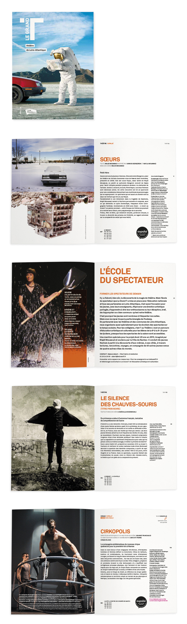Le Grand T <em> – brochure 2014 2015 </em>
